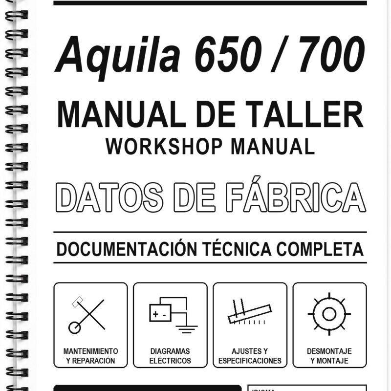 Manual de Taller Hyosung Aquila 650 / 700