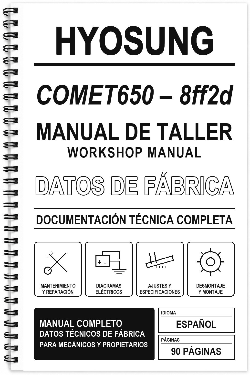 Manual de Taller Hyosung COMET650 – 8ff2d