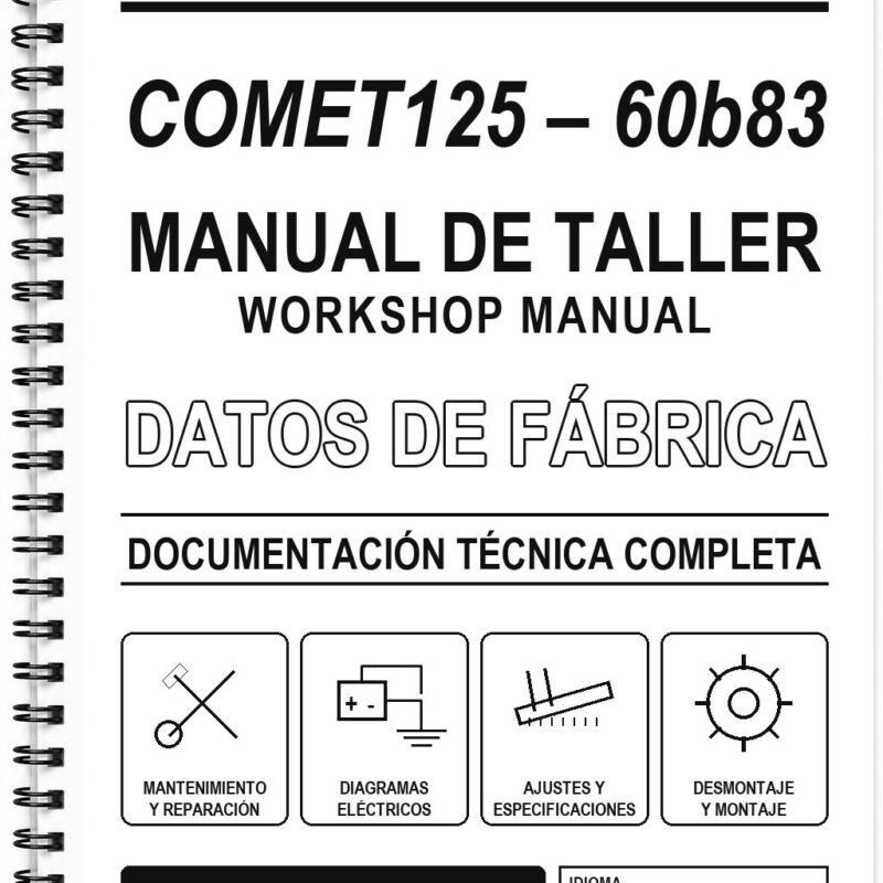 Manual de Taller Hyosung COMET125 – 60b83