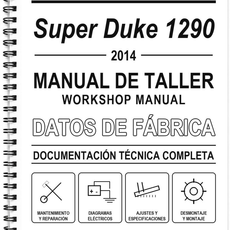 Manual de Taller KTM Super Duke 1290 (2014)