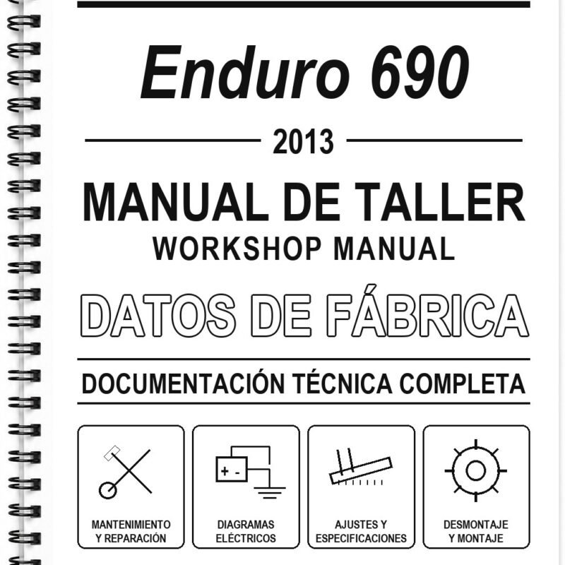 Manual de Taller KTM Enduro 690 (2013)