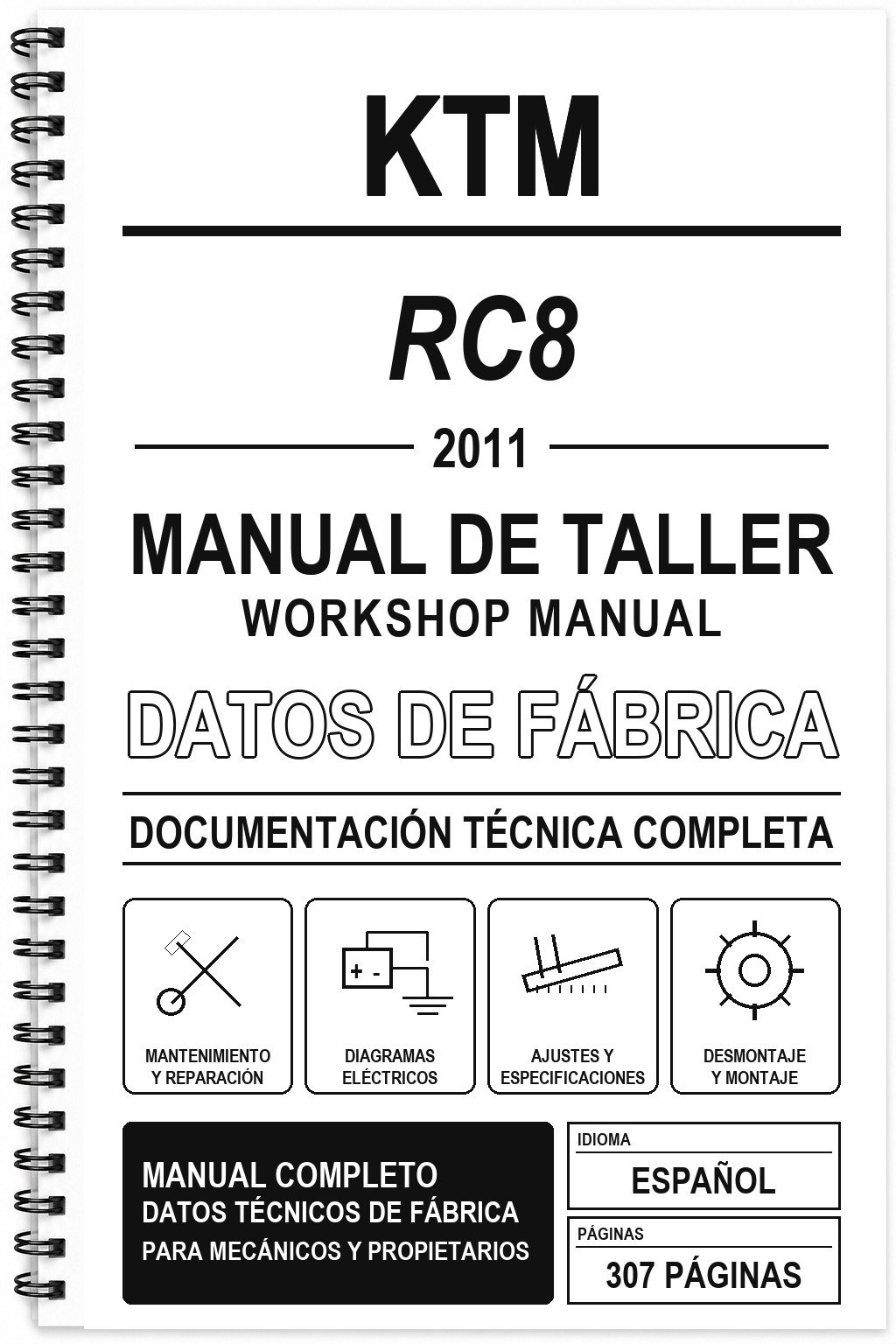 Manual de Taller KTM RC8 (2011)