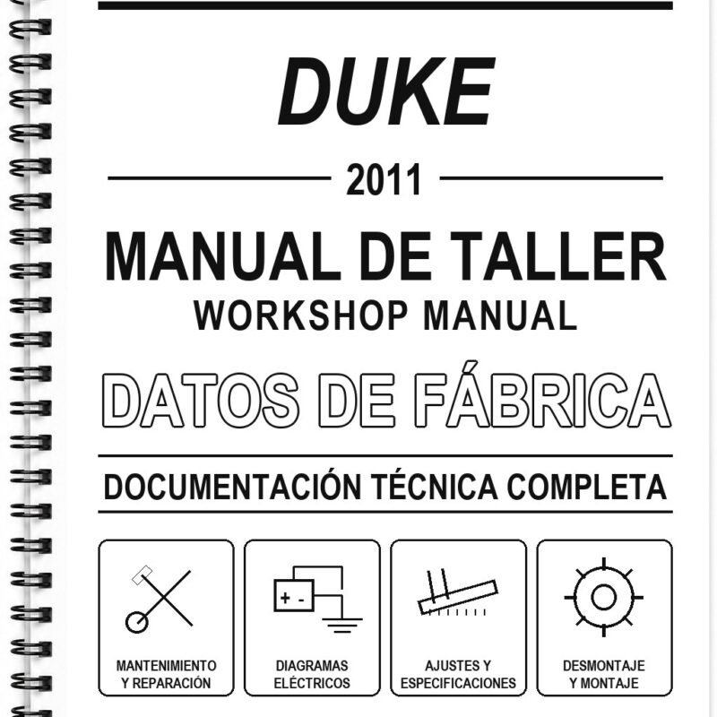 Manual de Taller KTM DUKE (2011)