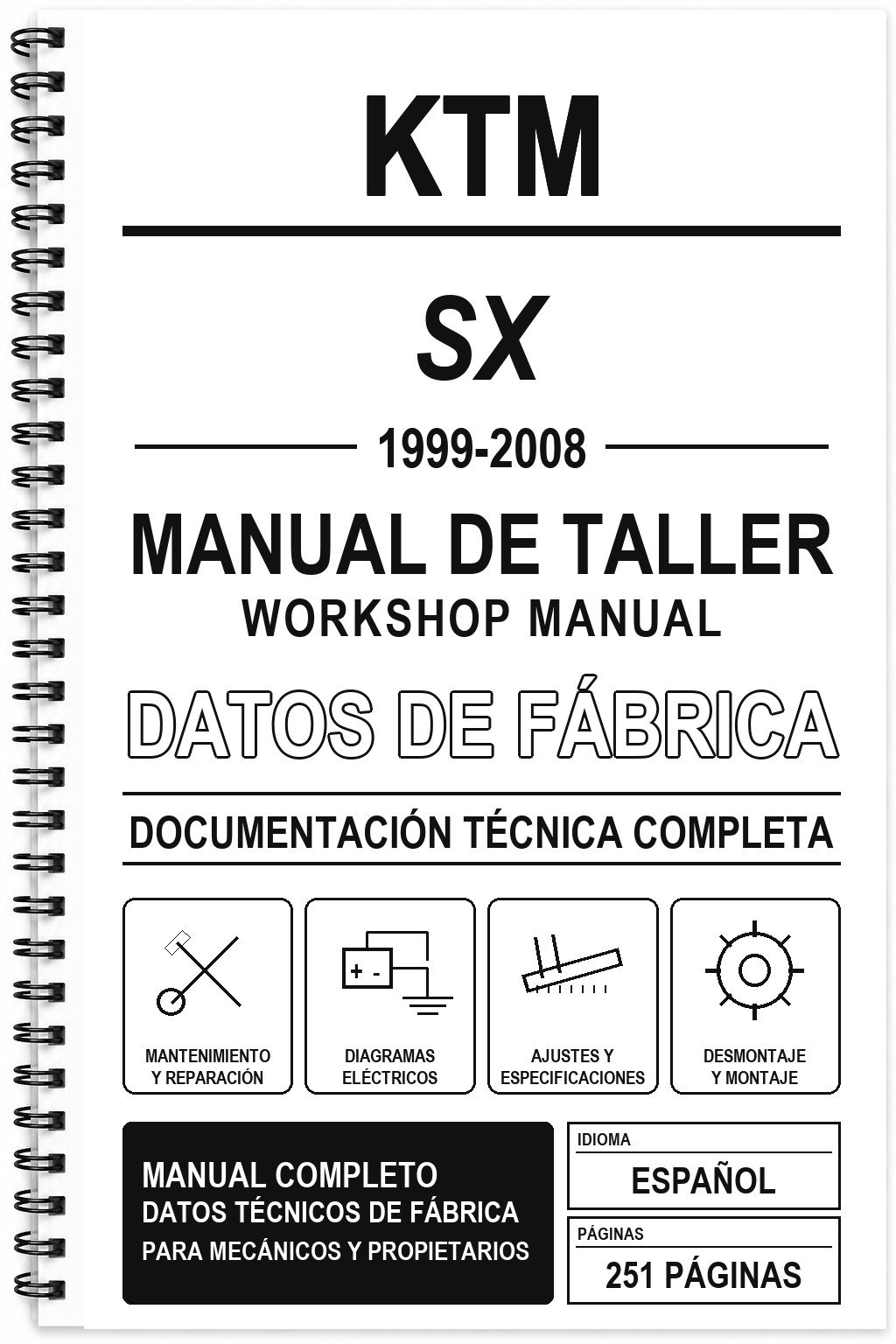 Manual de Taller KTM SX (1999-2008) – e7588