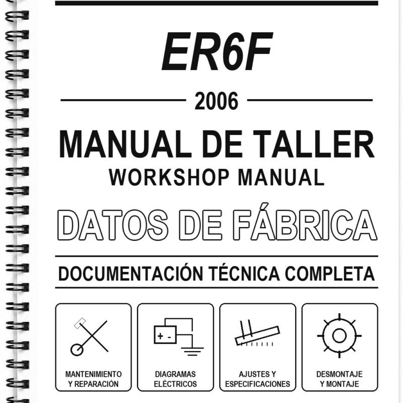 Manual de Taller Kawasaki ER6F (2006)