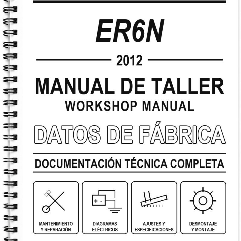 Manual de Taller Kawasaki ER6N (2012)