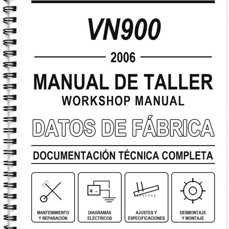 Manual de Taller Kawasaki VN900 (2006)