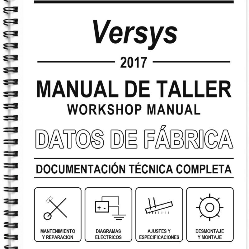 Manual de Taller Kawasaki Versys (2017)