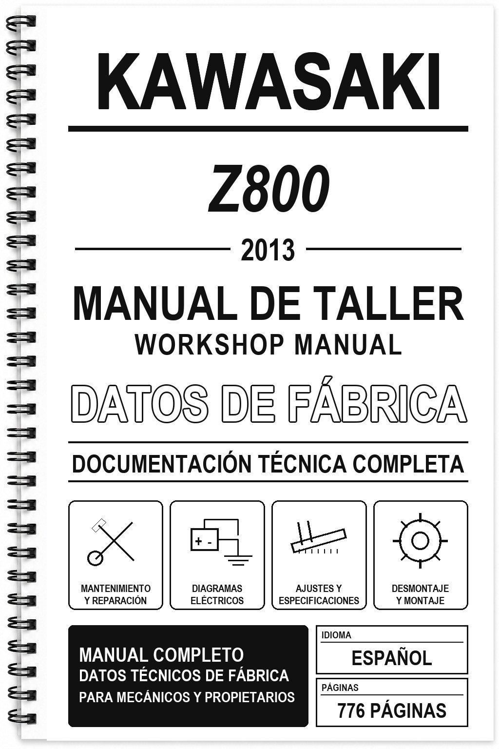 Manual de Taller Kawasaki Z800 (2013) – 0966e