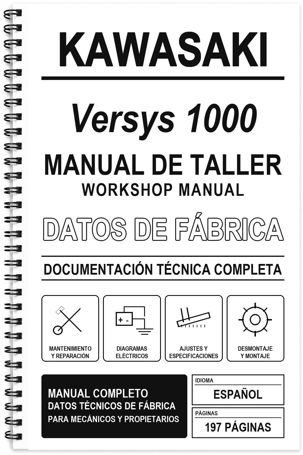 Manual de Taller Kawasaki Versys 1000