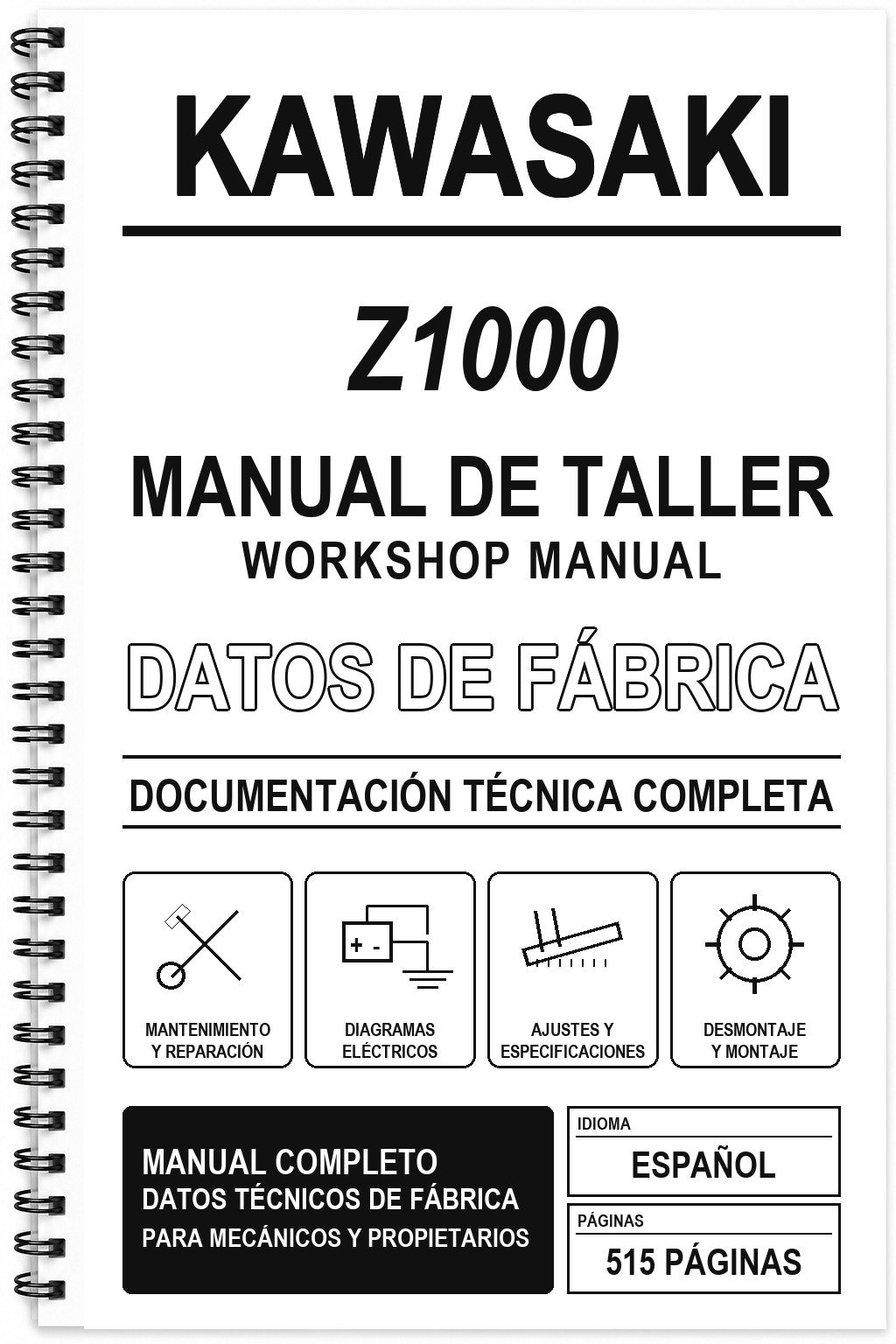 Manual de Taller Kawasaki Z1000