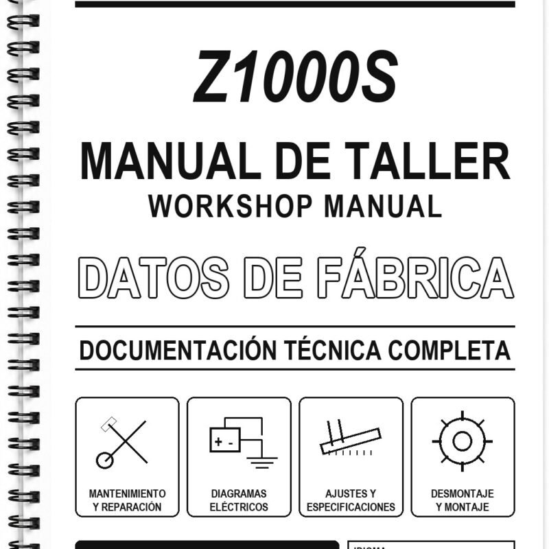 Manual de Taller Kawasaki Z1000S