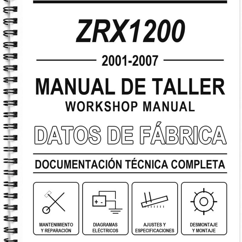 Manual de Taller Kawasaki ZRX1200 (2001-2007)