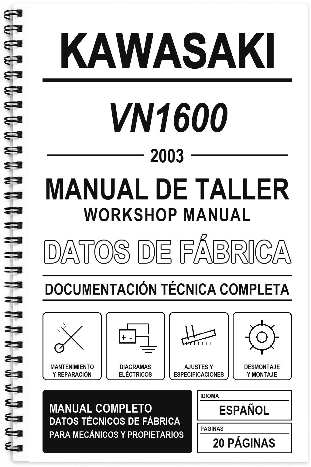 Manual de Taller Kawasaki VN1600 (2003) – 8b095