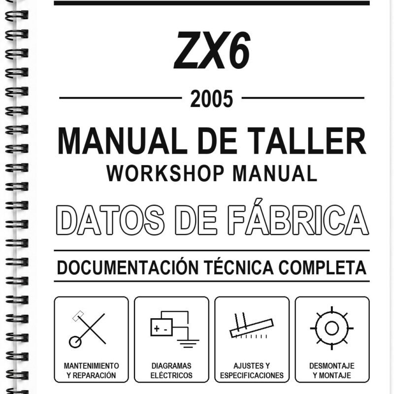 Manual de Taller Kawasaki ZX6 (2005)