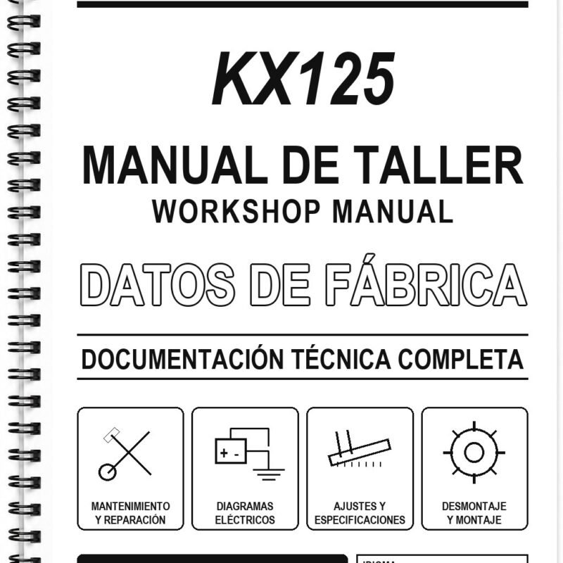 Manual de Taller Kawasaki KX125