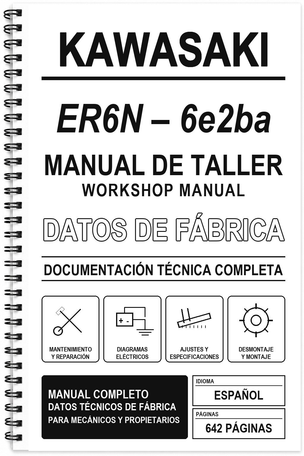 Manual de Taller Kawasaki ER6N – 6e2ba