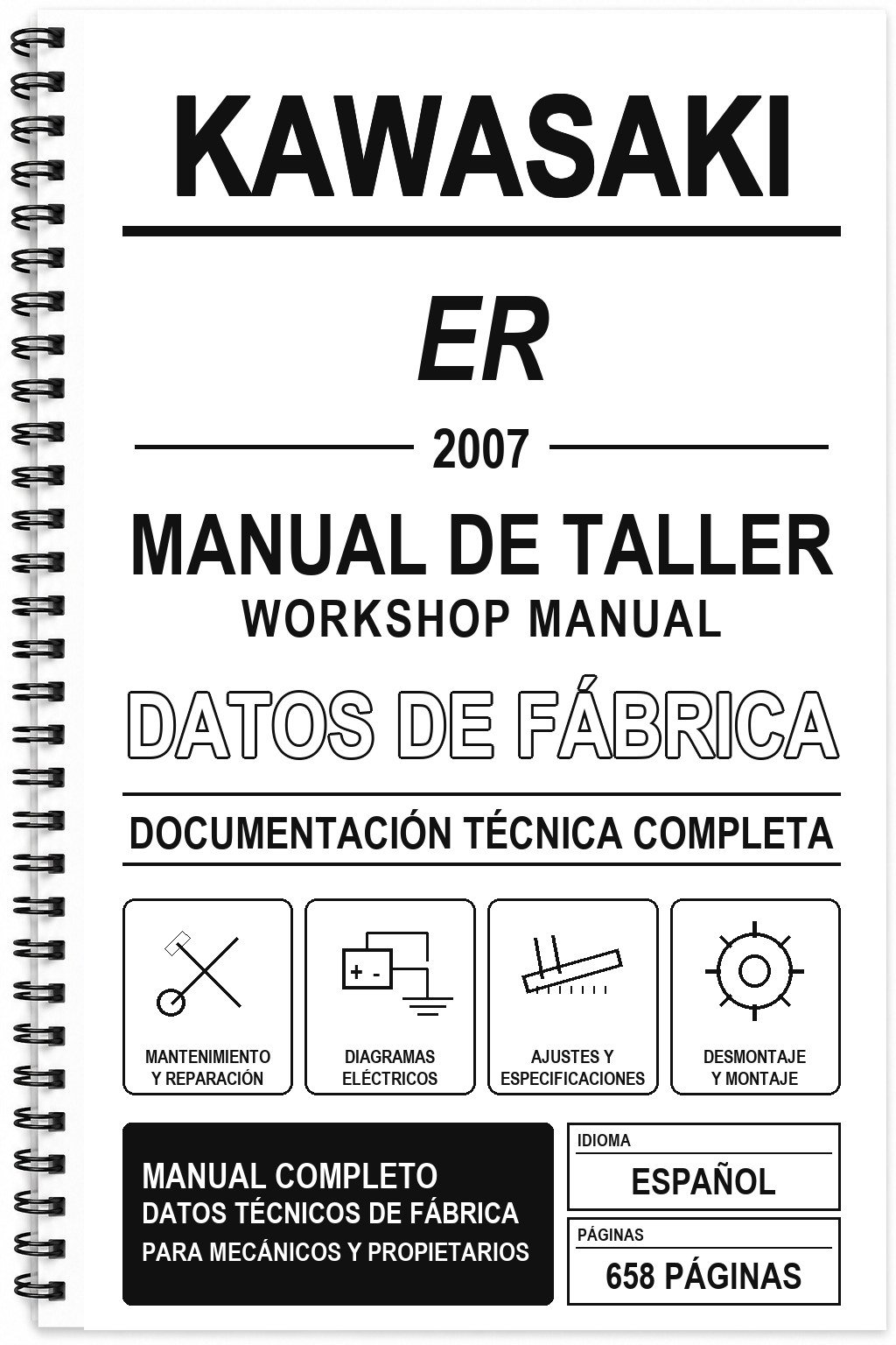 Manual de Taller Kawasaki ER (2007)