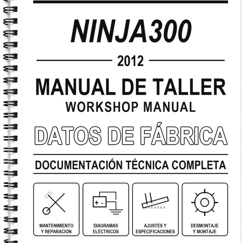 Manual de Taller Kawasaki NINJA300 (2012)