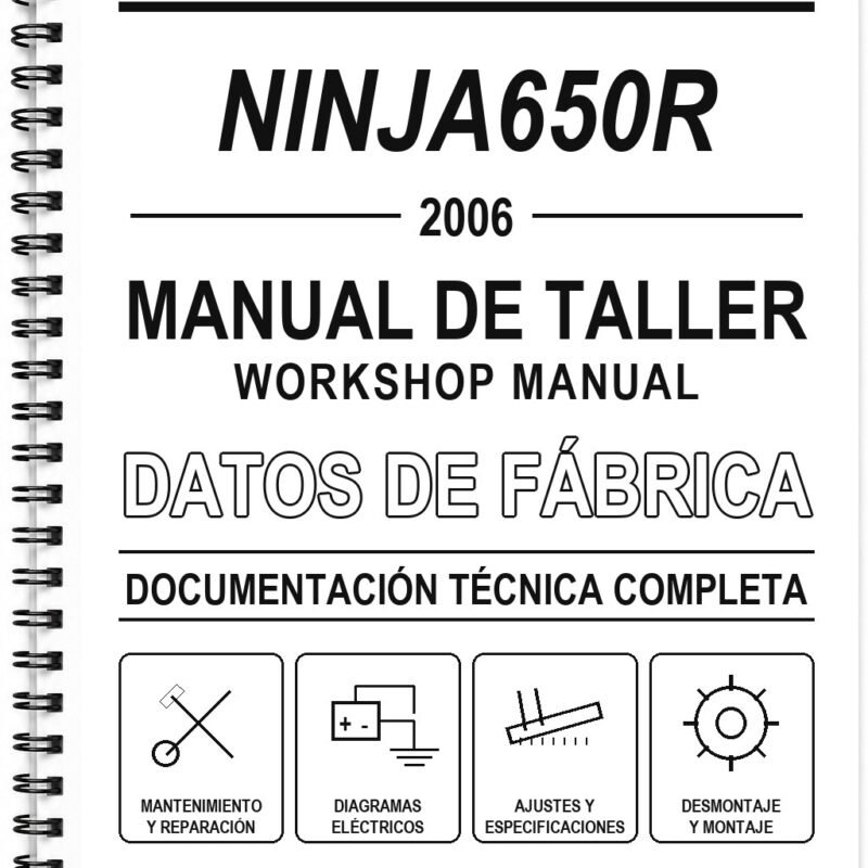 Manual de Taller Kawasaki NINJA650R (2006)