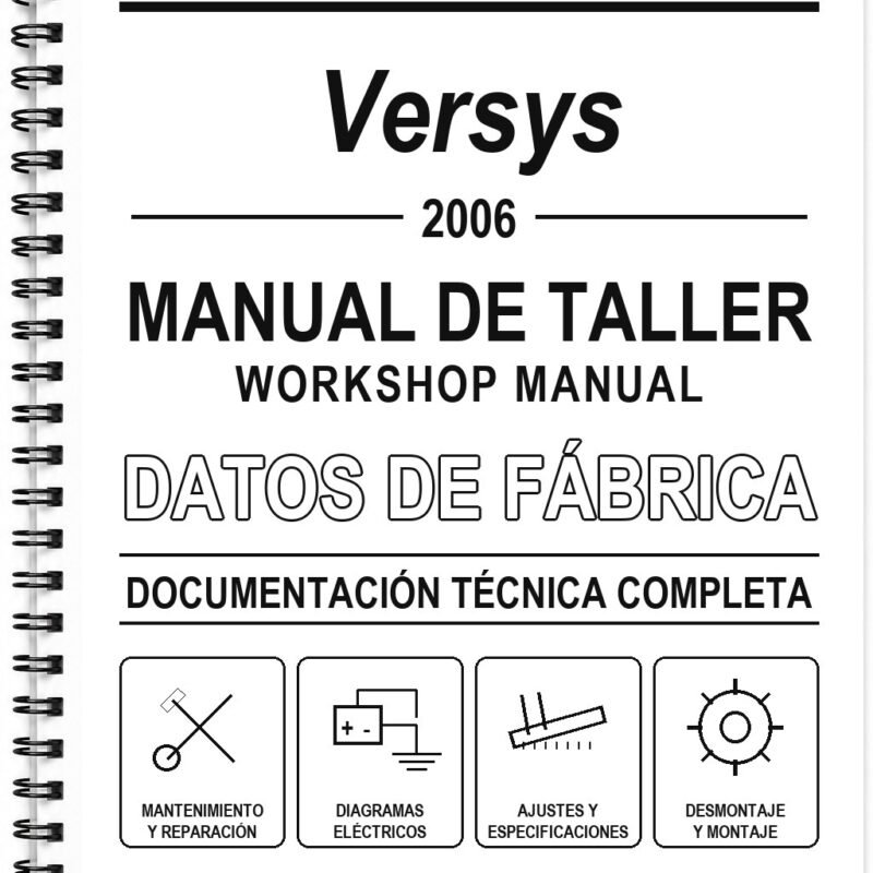 Manual de Taller Kawasaki Versys (2006)