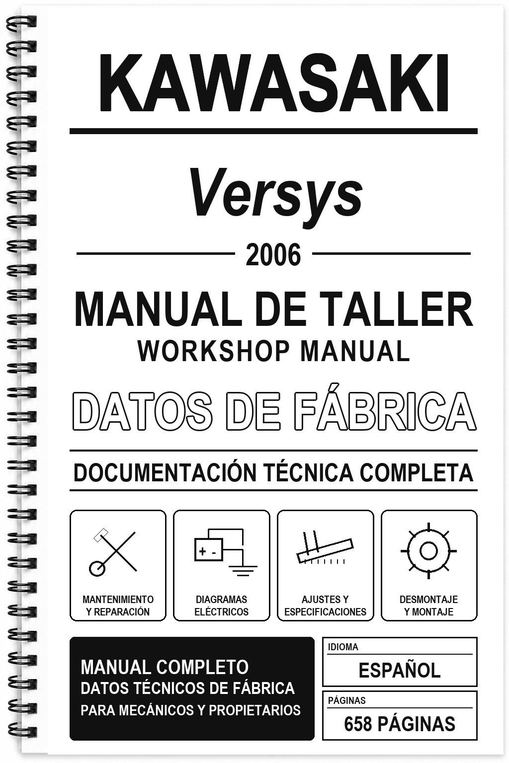 Manual de Taller Kawasaki Versys (2006)
