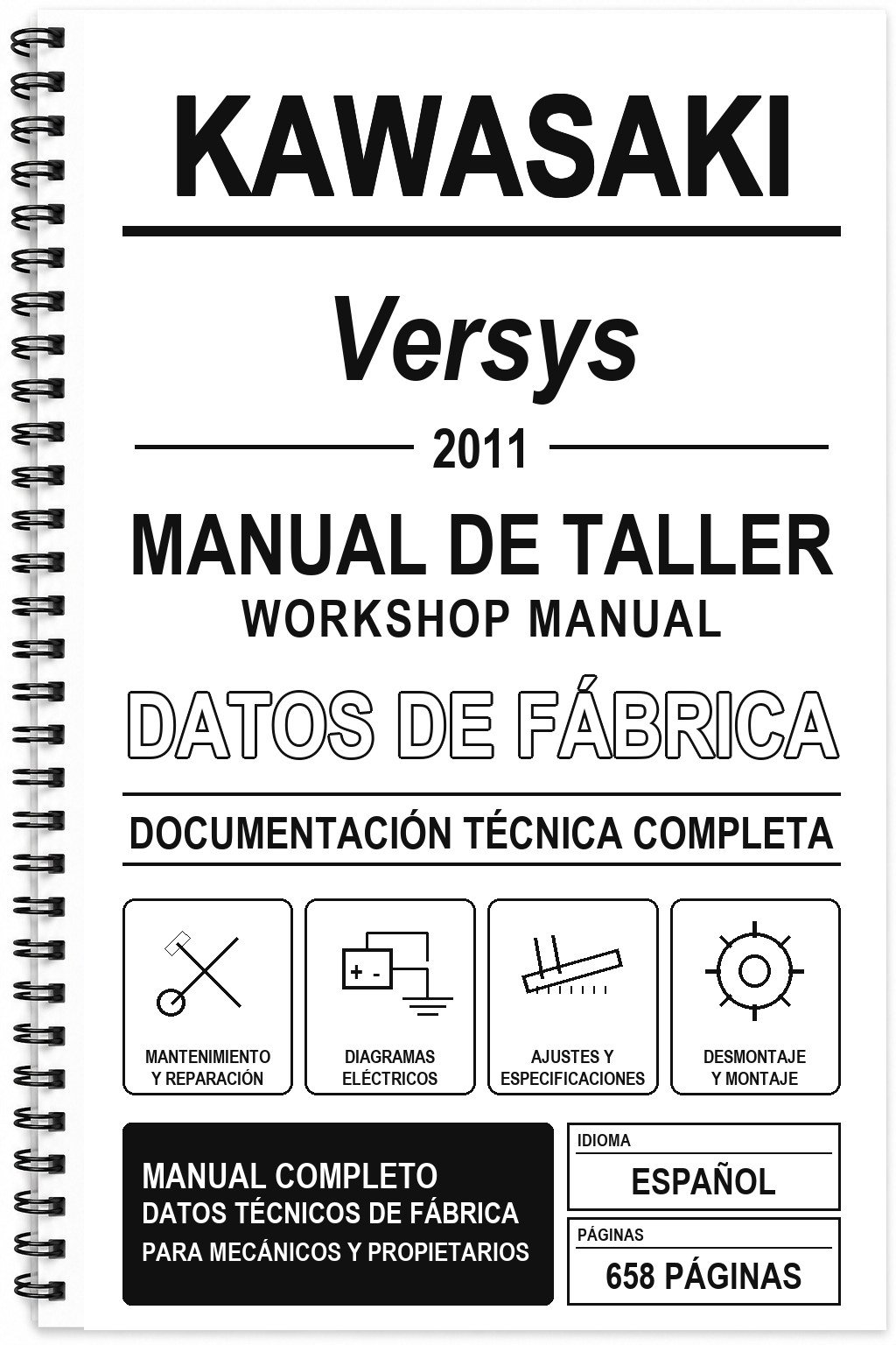 Manual de Taller Kawasaki Versys (2011)