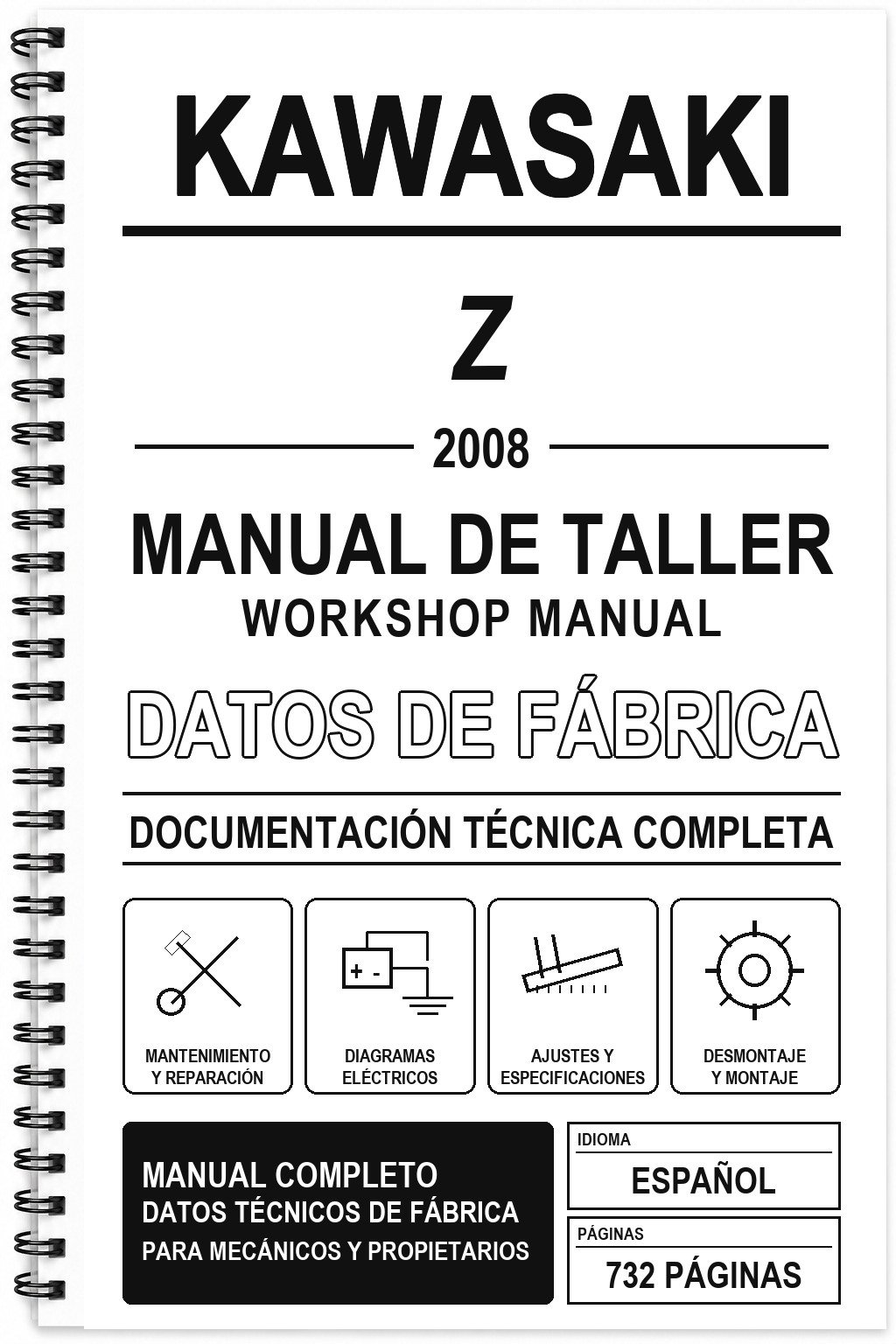 Manual de Taller Kawasaki Z (2008)