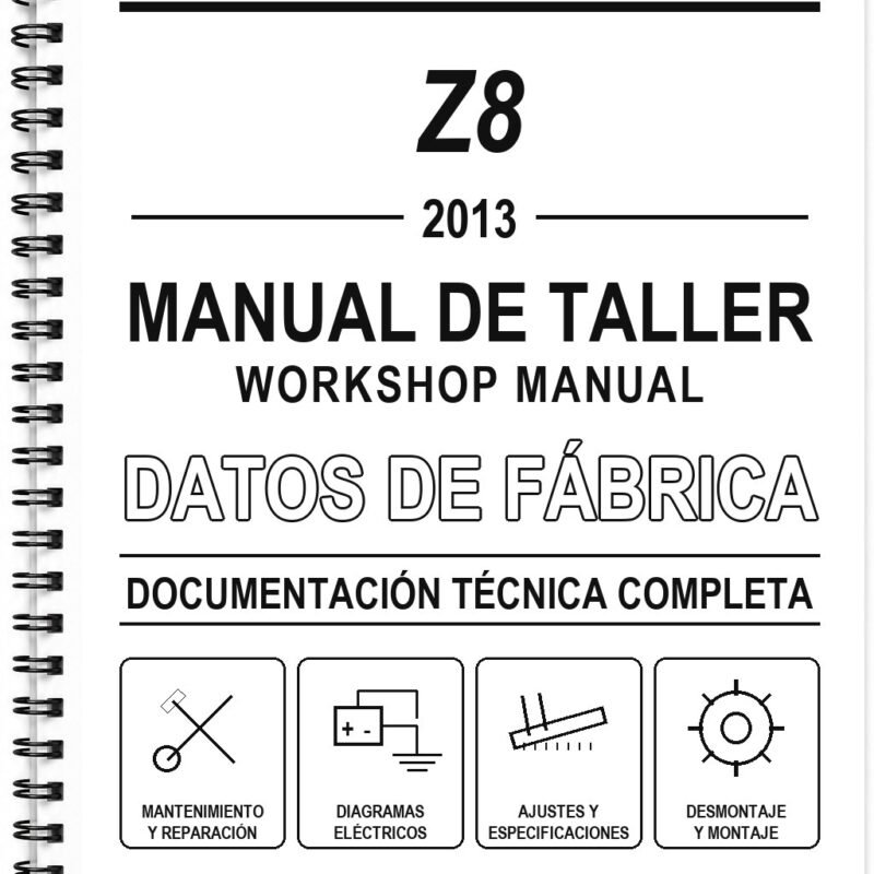 Manual de Taller Kawasaki Z8 (2013)