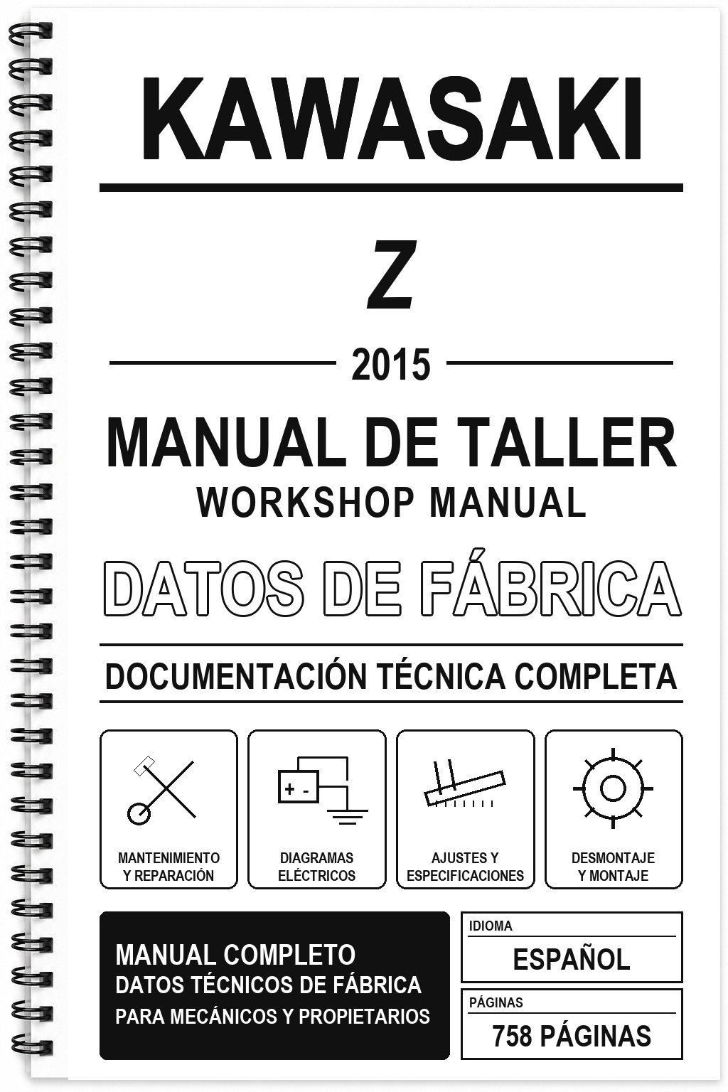 Manual de Taller Kawasaki Z (2015)