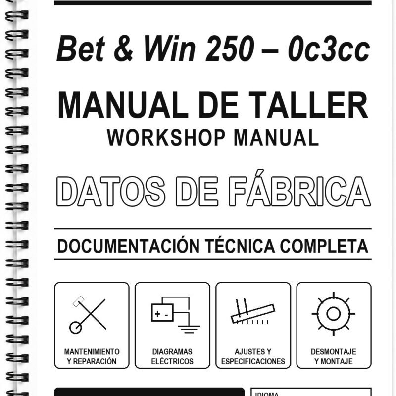 Manual de Taller Kymco Bet & Win 250 – 0c3cc