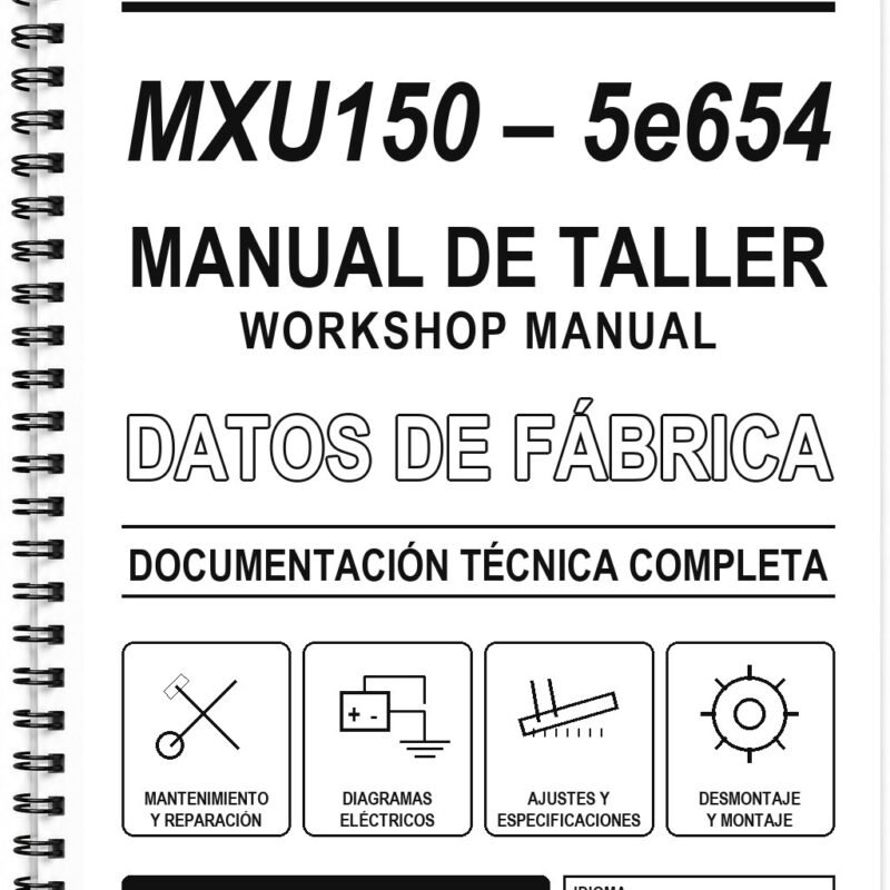 Manual de Taller Kymco MXU150 – 5e654