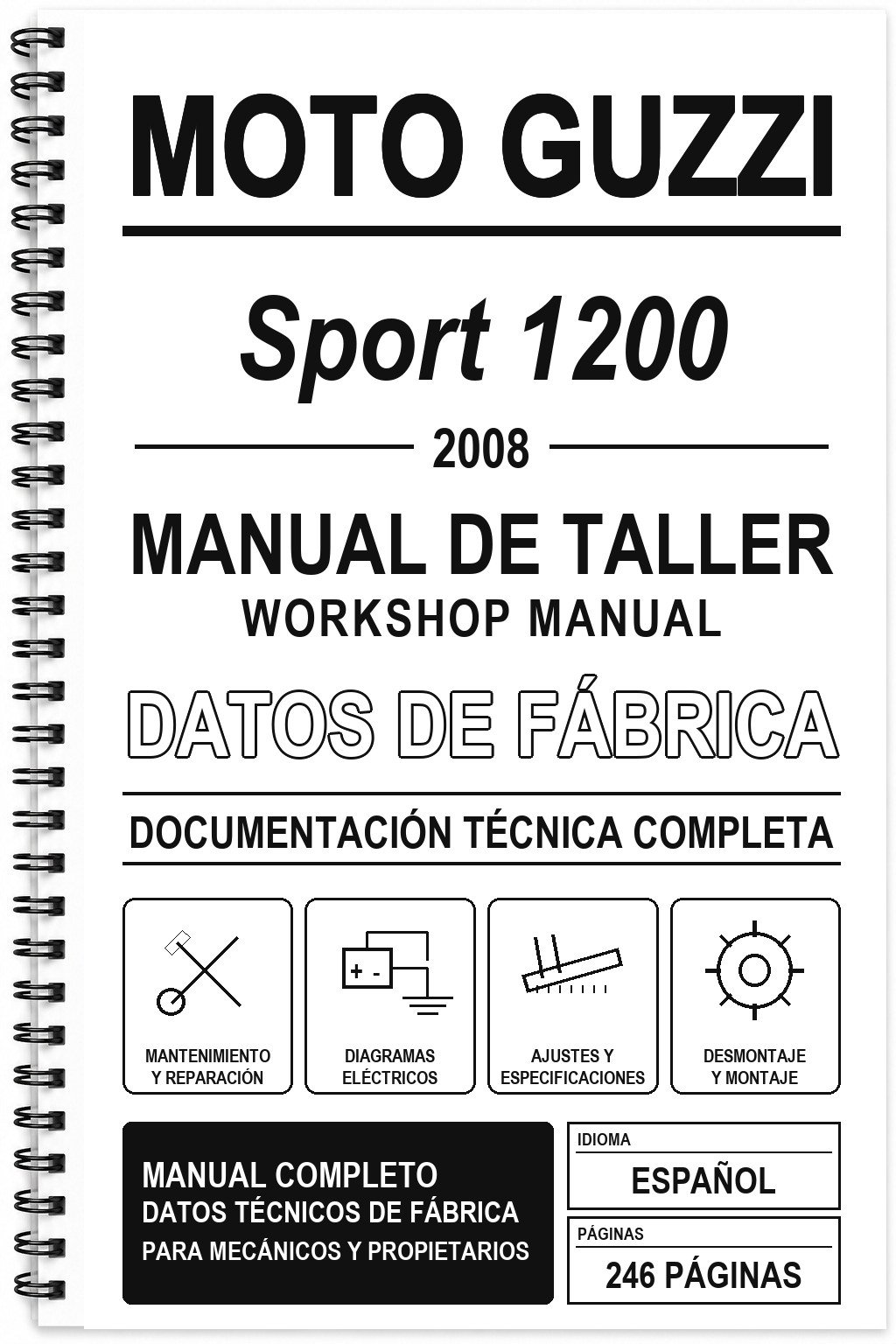 Manual de Taller Moto Guzzi Sport 1200 (2008) – ebaf4