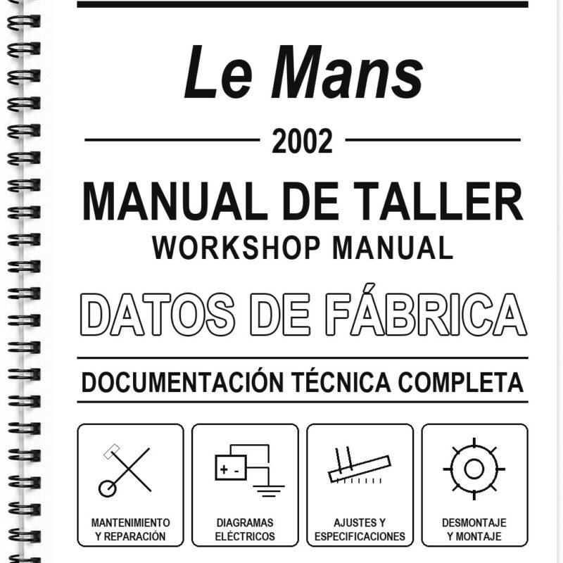 Manual de Taller Moto Guzzi Le Mans (2002)