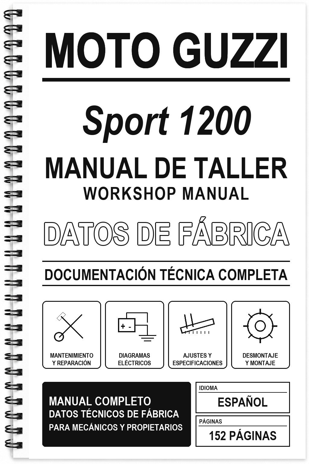 Manual de Taller Moto Guzzi Sport 1200