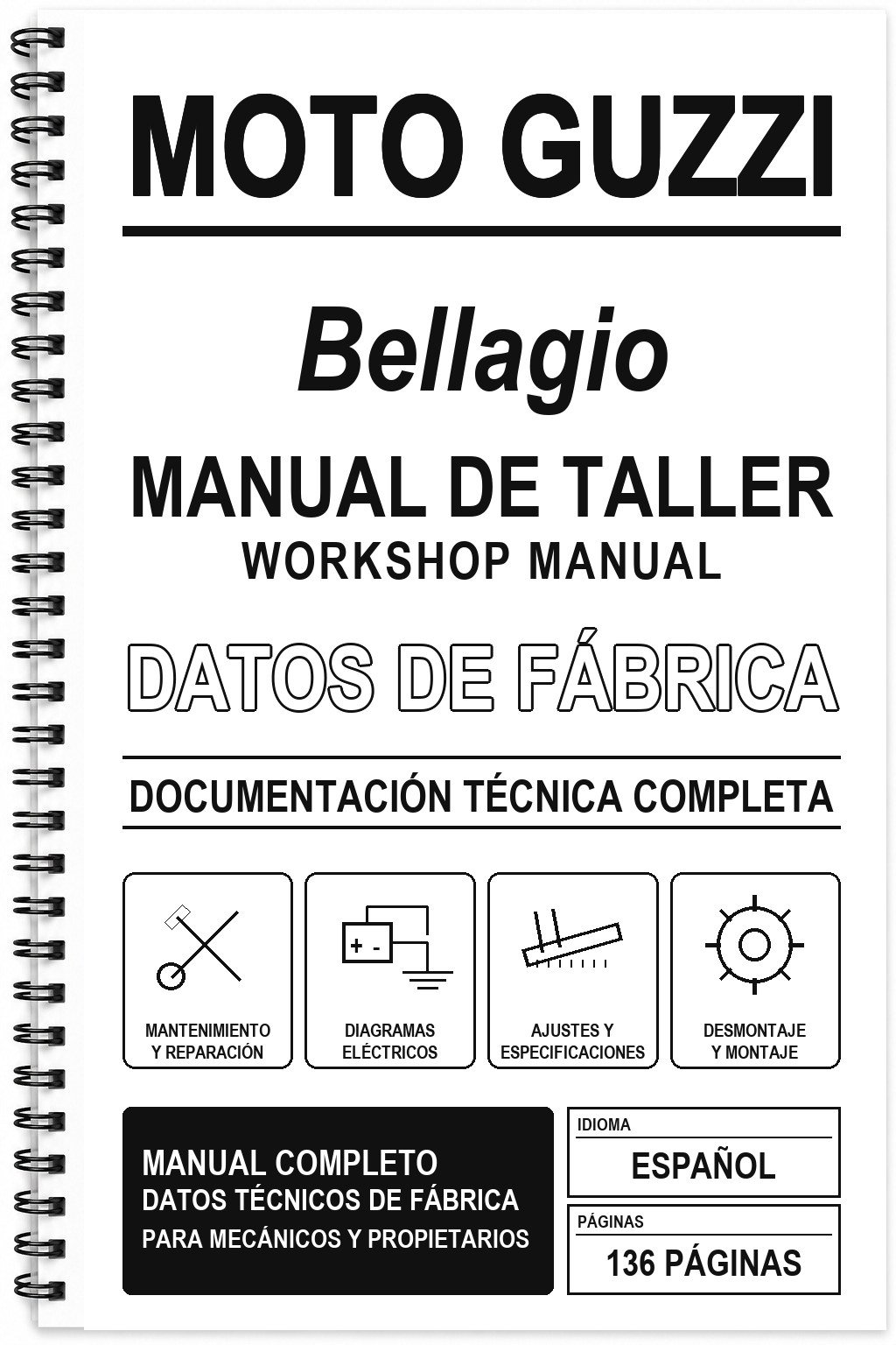 Manual de Taller Moto Guzzi Bellagio