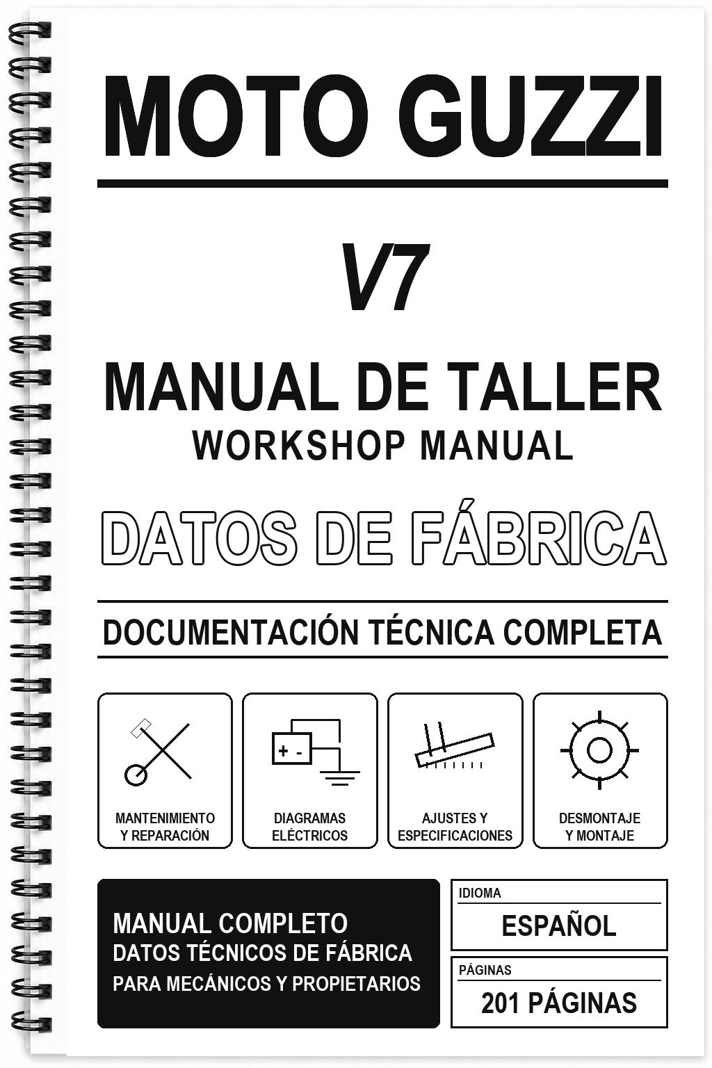 Manual de Taller Moto Guzzi V7