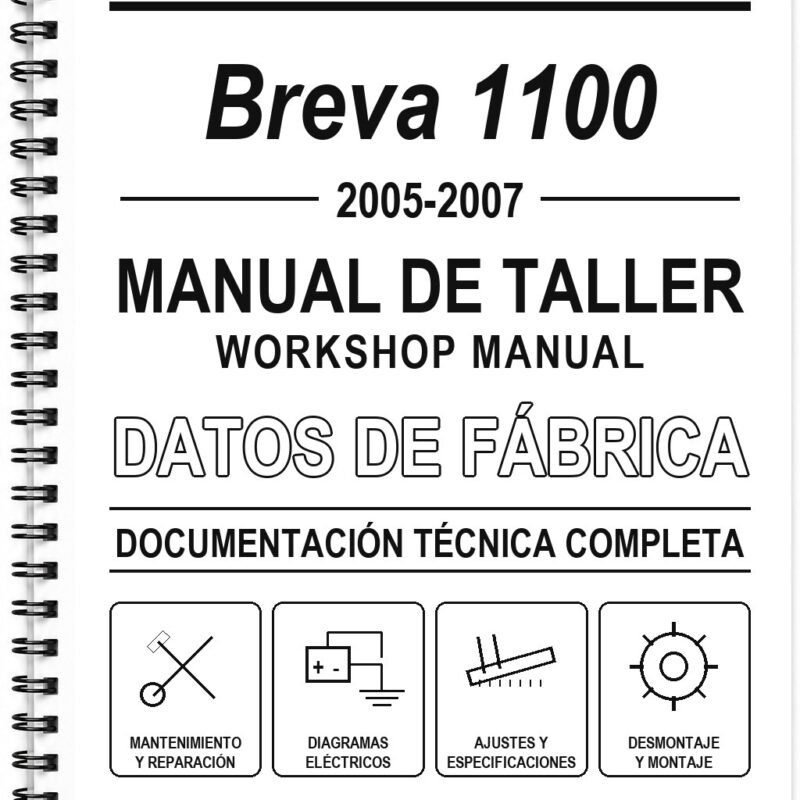 Manual de Taller Moto Guzzi Breva 1100 (2005-2007)