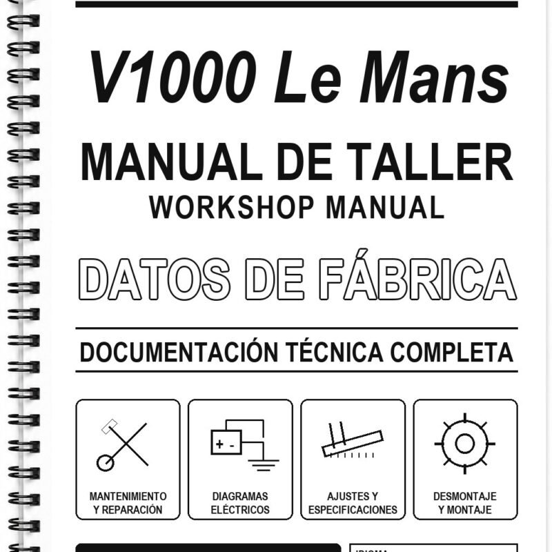 Manual de Taller Moto Guzzi V1000 Le Mans