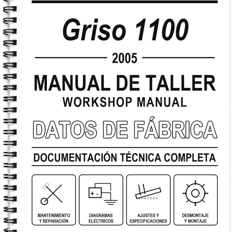 Manual de Taller Moto Guzzi Griso 1100 (2005)