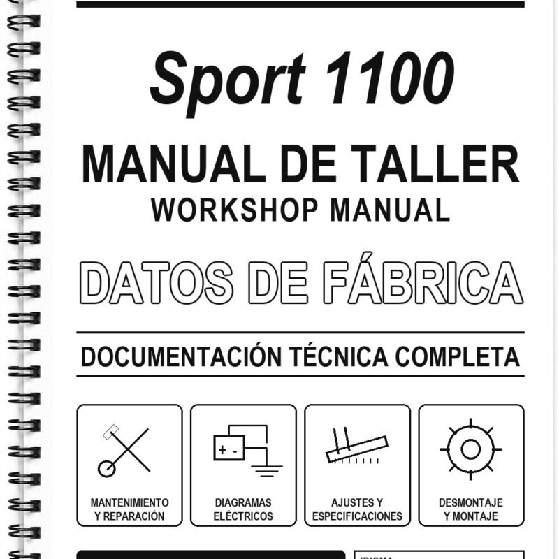 Manual de Taller Moto Guzzi Sport 1100