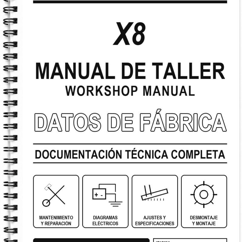 Manual de Taller Piaggio X8