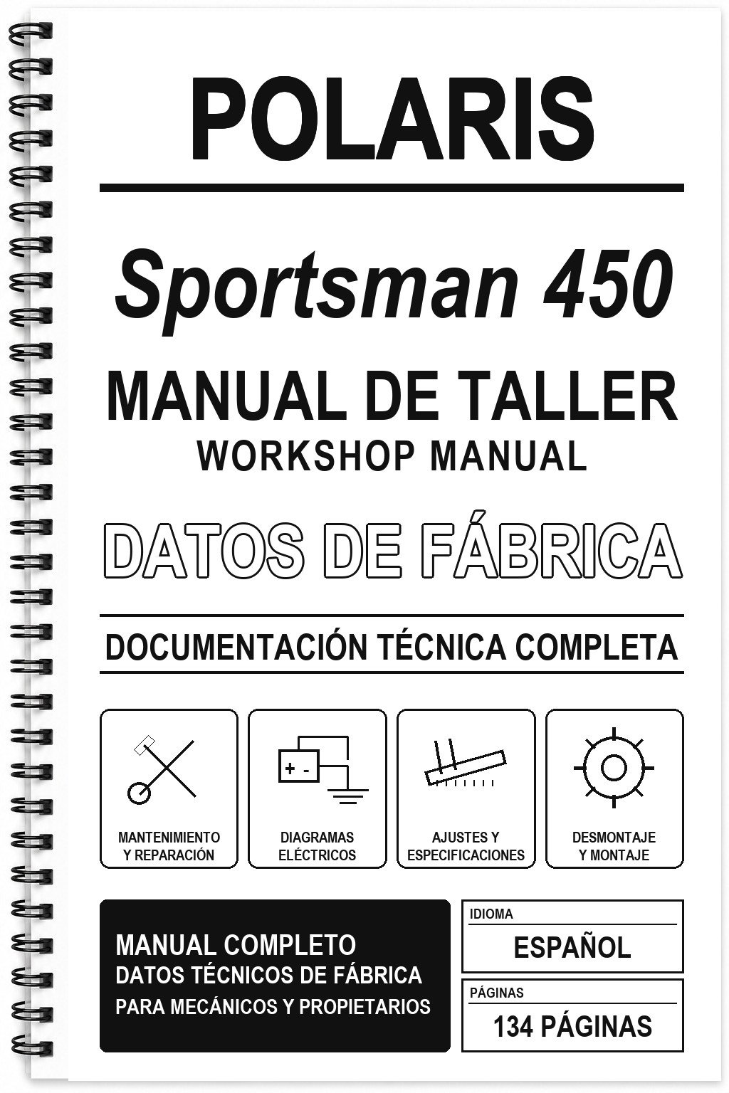 Manual de Taller Polaris Sportsman 450