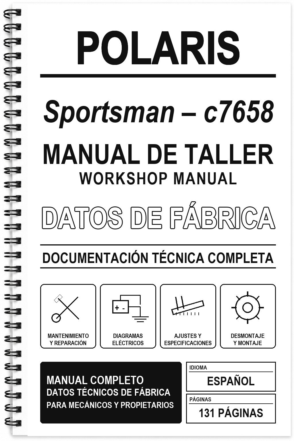 Manual de Taller Polaris Sportsman – c7658