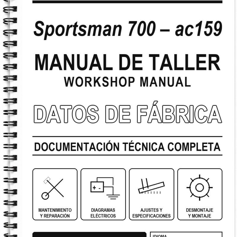 Manual de Taller Polaris Sportsman 700 – ac159
