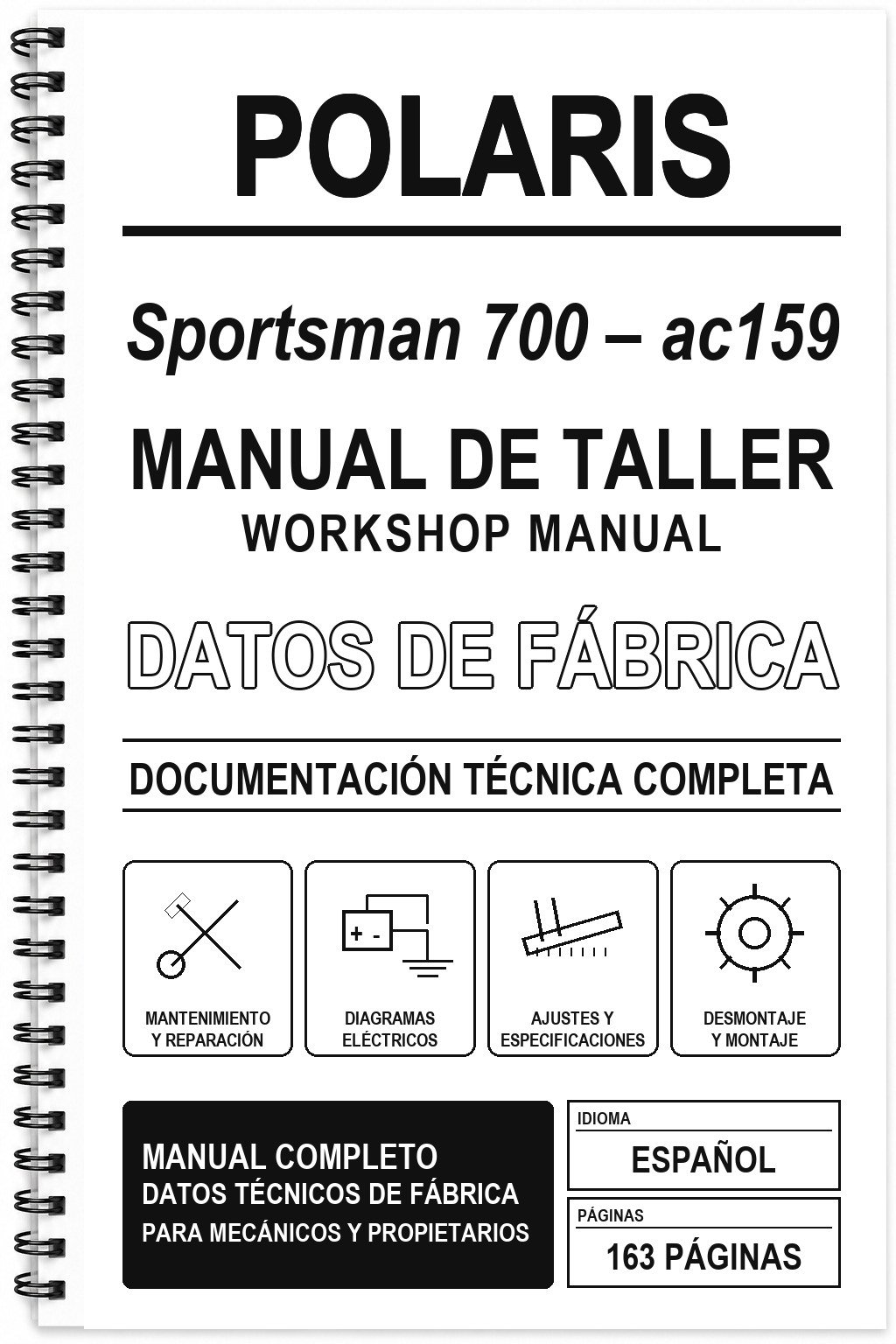 Manual de Taller Polaris Sportsman 700 – ac159