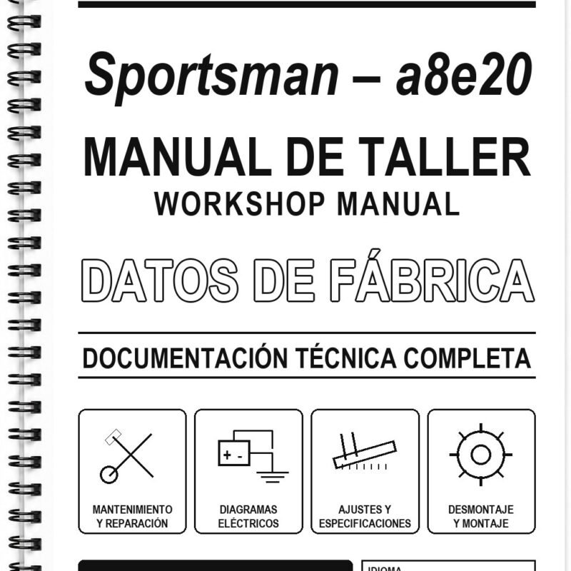 Manual de Taller Polaris Sportsman – a8e20