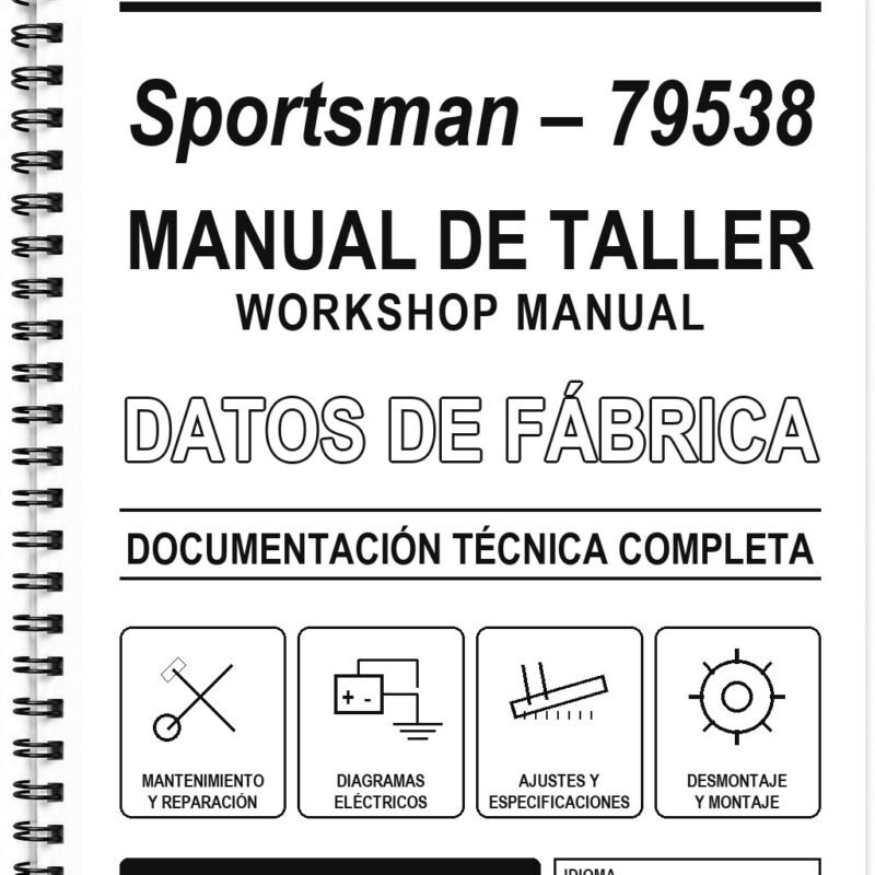 Manual de Taller Polaris Sportsman – 79538