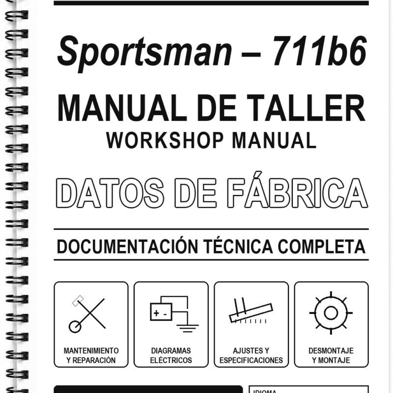 Manual de Taller Polaris Sportsman – 711b6