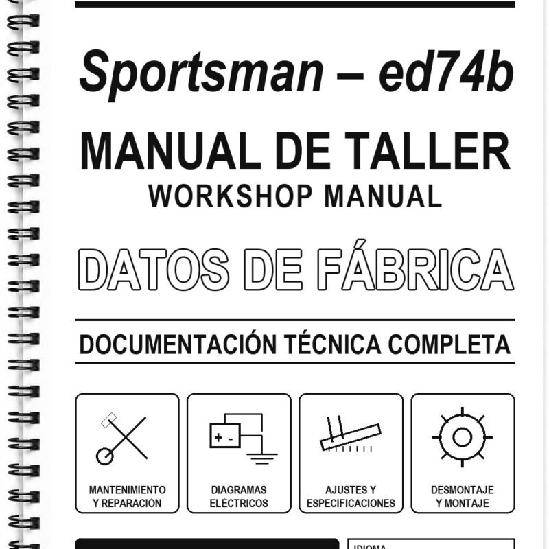 Manual de Taller Polaris Sportsman – ed74b
